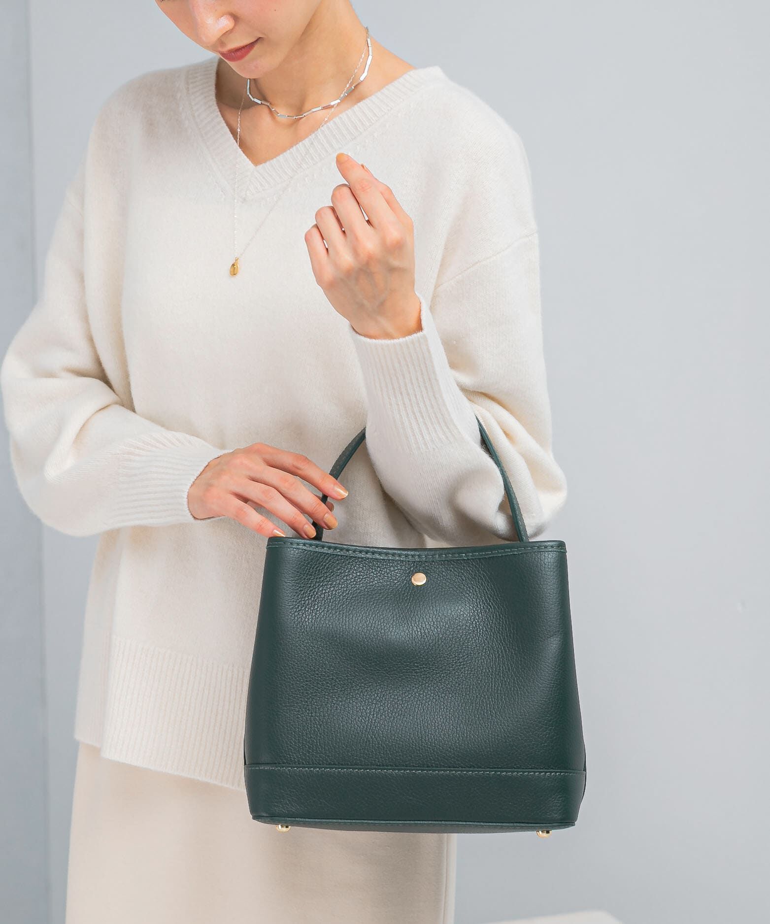 URBAN RESEARCH ROSSO「AULENTTI　スクエアBAG」|ハンドバッグ|