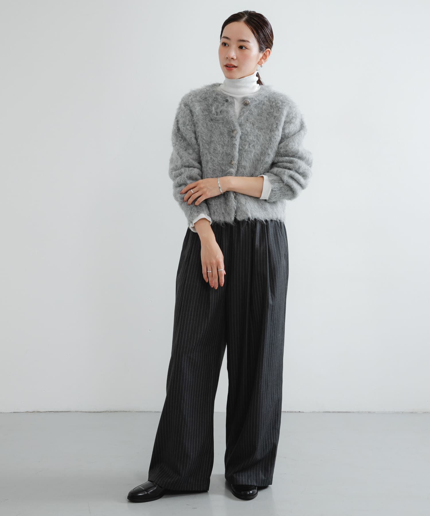 URBAN RESEARCH「『UR TECH』裏起毛タートルネックカットソー」|Tシャツ・カットソー|