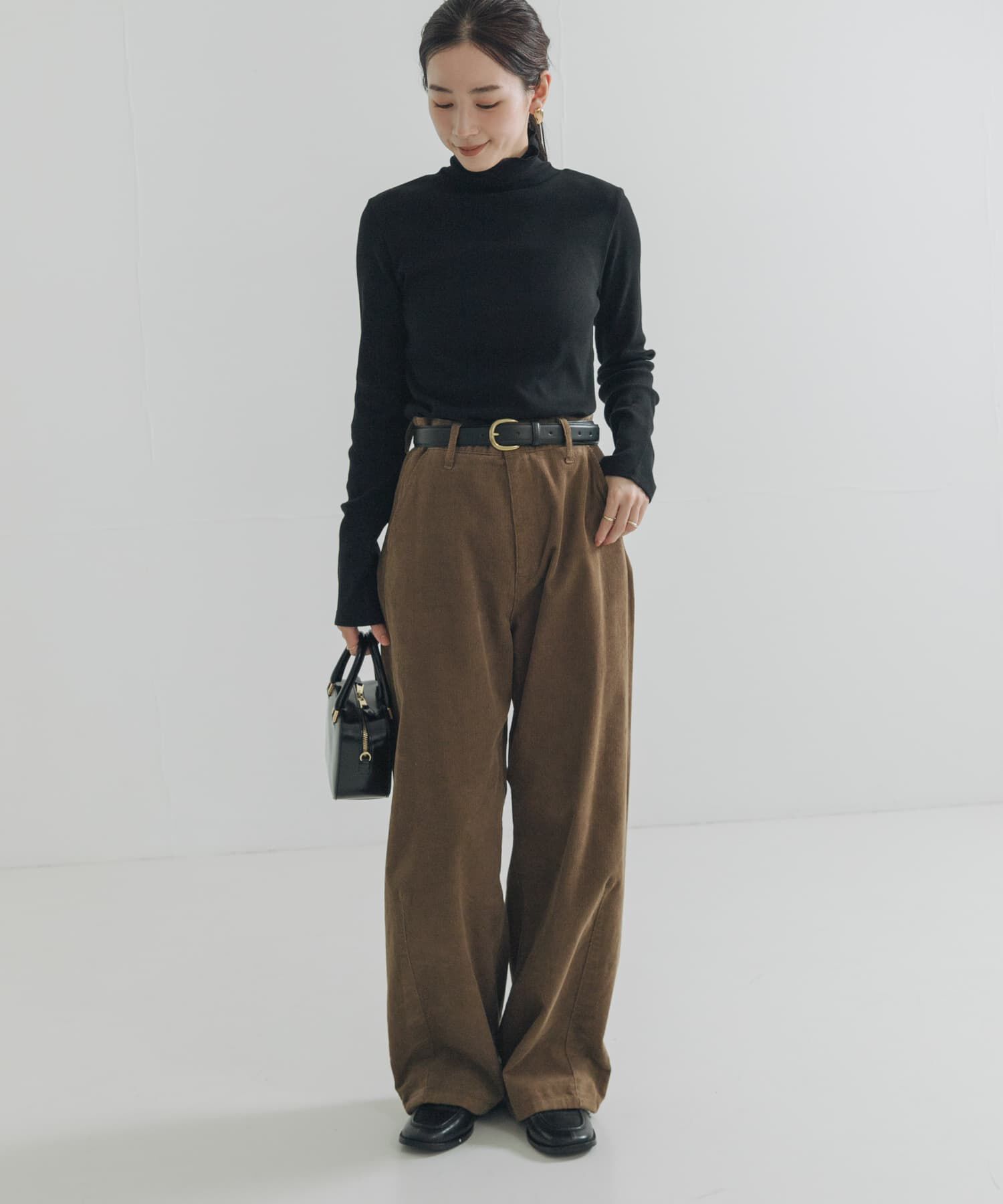 URBAN RESEARCH「『UR TECH』裏起毛タートルネックカットソー」|Tシャツ・カットソー|