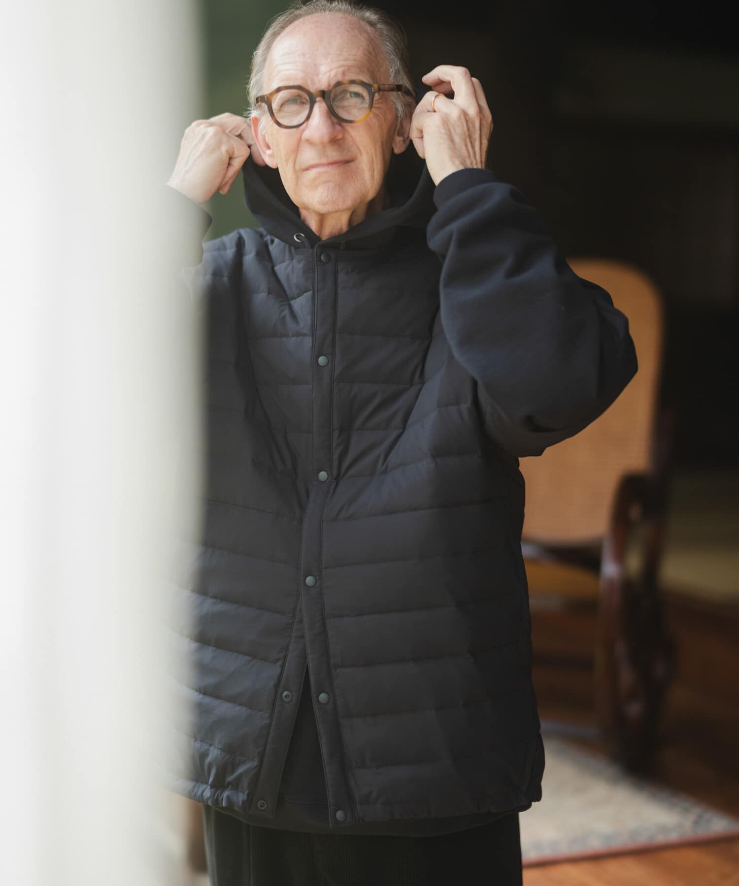 URBAN RESEARCH「Wide Dad　Dad HANSODE MIDDLE DOWN」|ダウン|