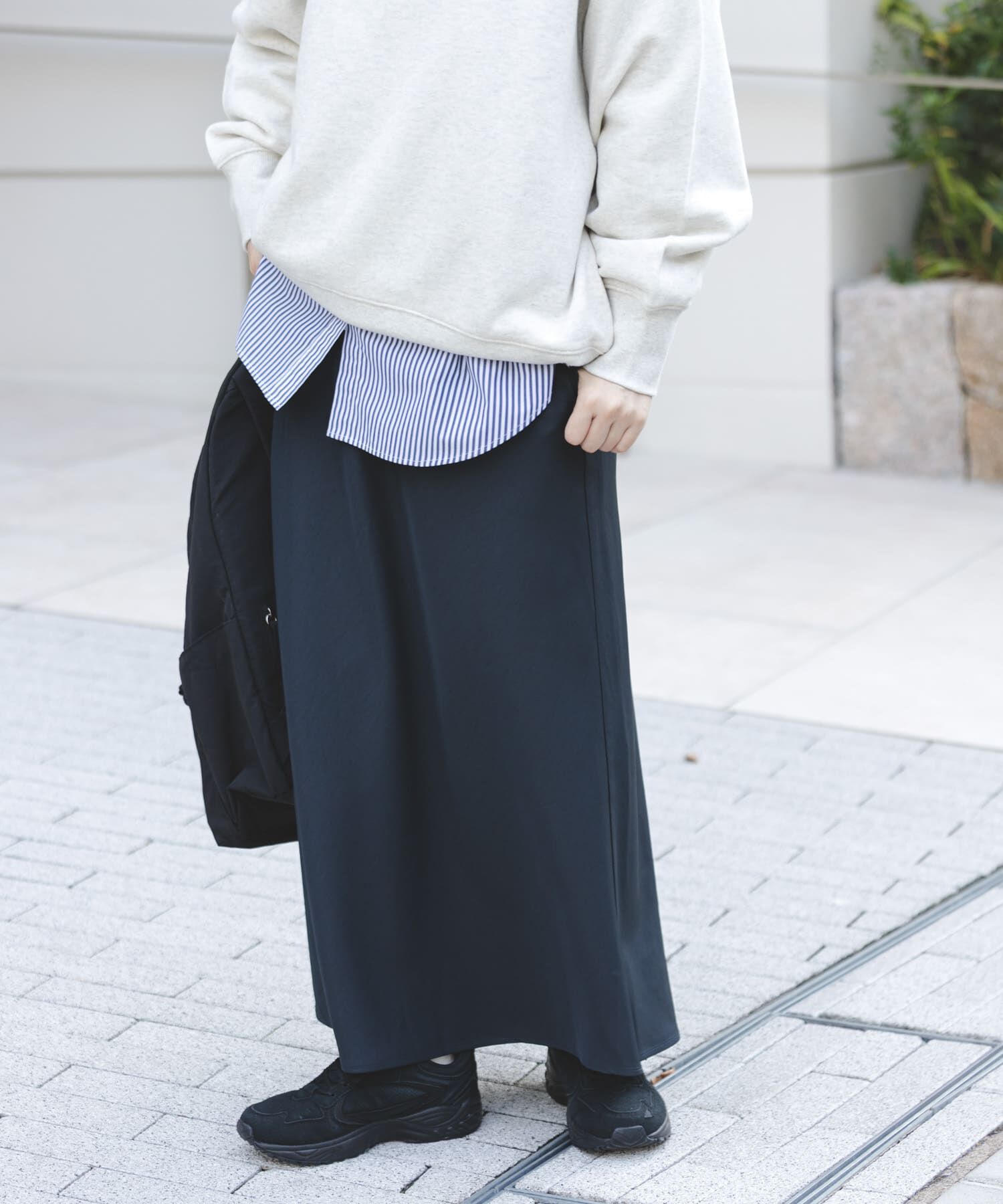 URBAN RESEARCH DOORS「FORK&SPOON　ヴィンテージツイルスカート」|スカート|