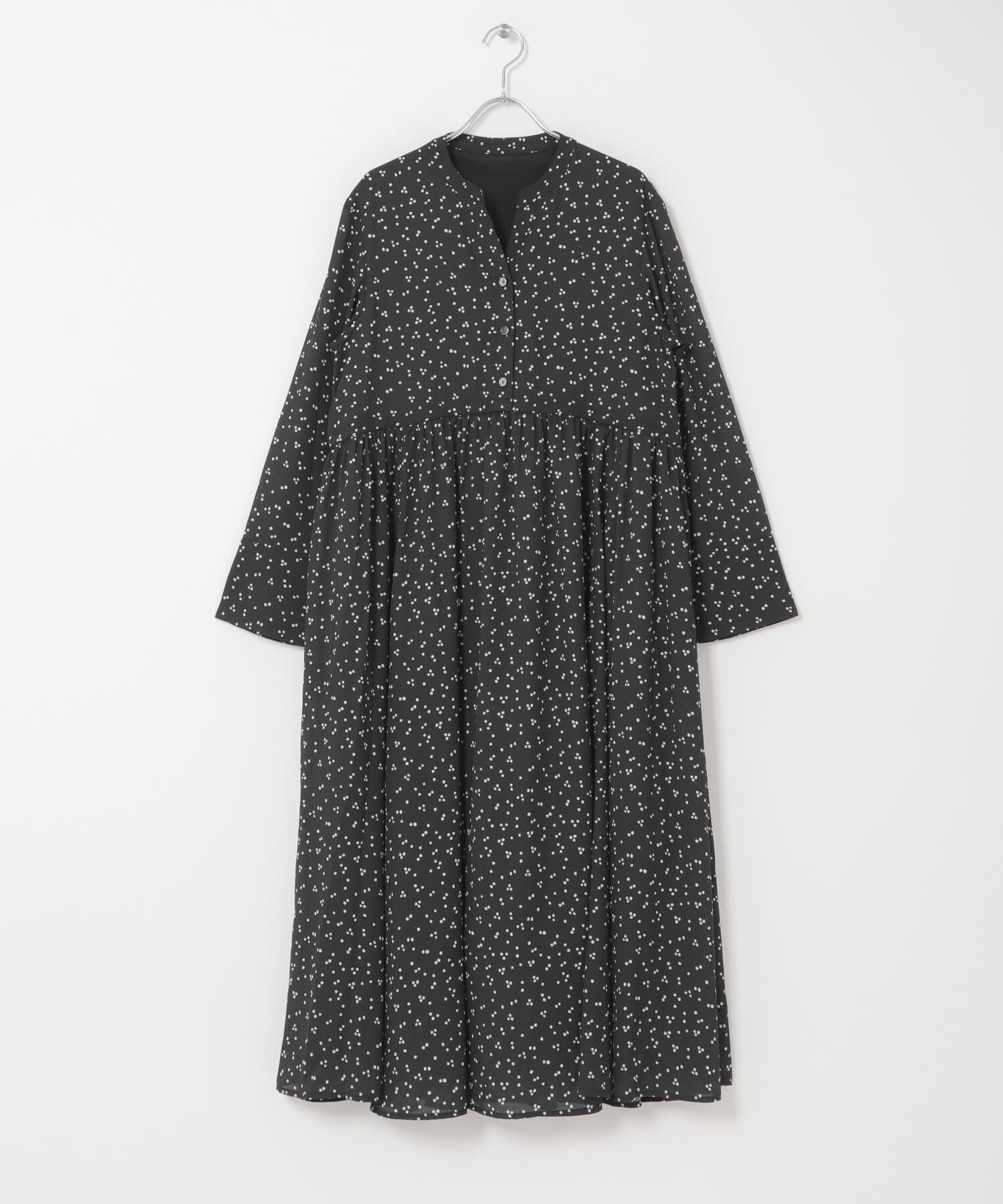 URBAN RESEARCH ROSSO「『WEB限定』ランダムドットボリュームワンピース」|ワンピース|