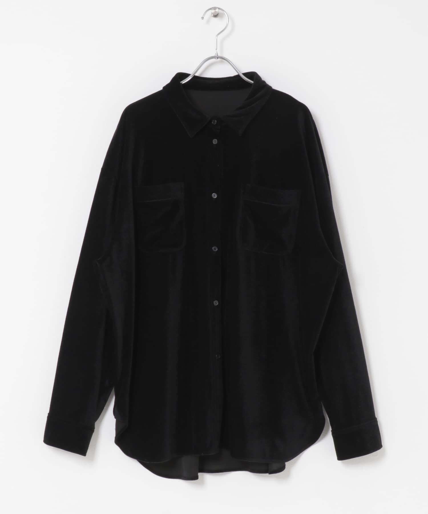  「シアーベロアルーズシャツ」|シャツ・ブラウス|