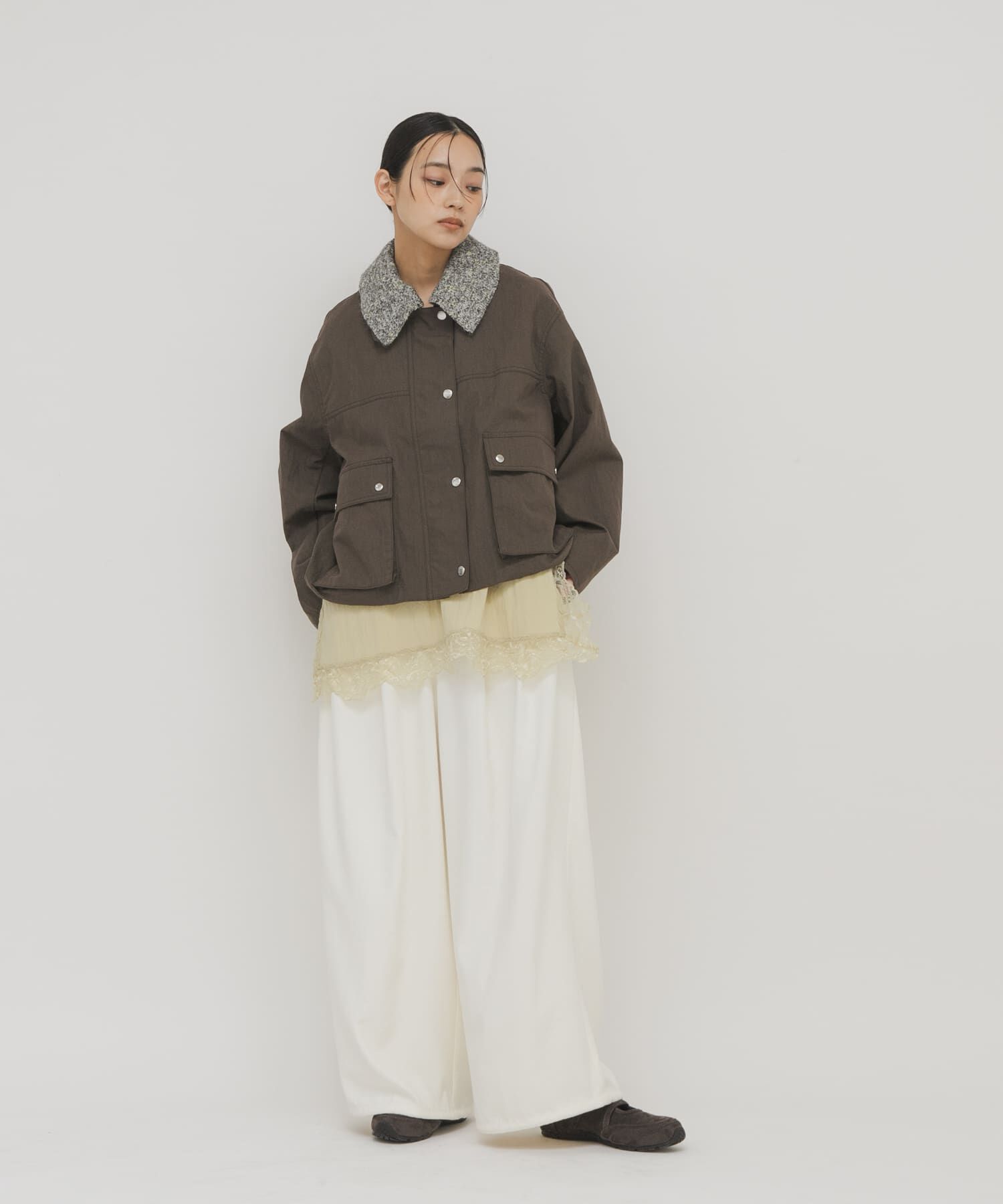  「ピーチスキンWIDEパンツ」|その他|