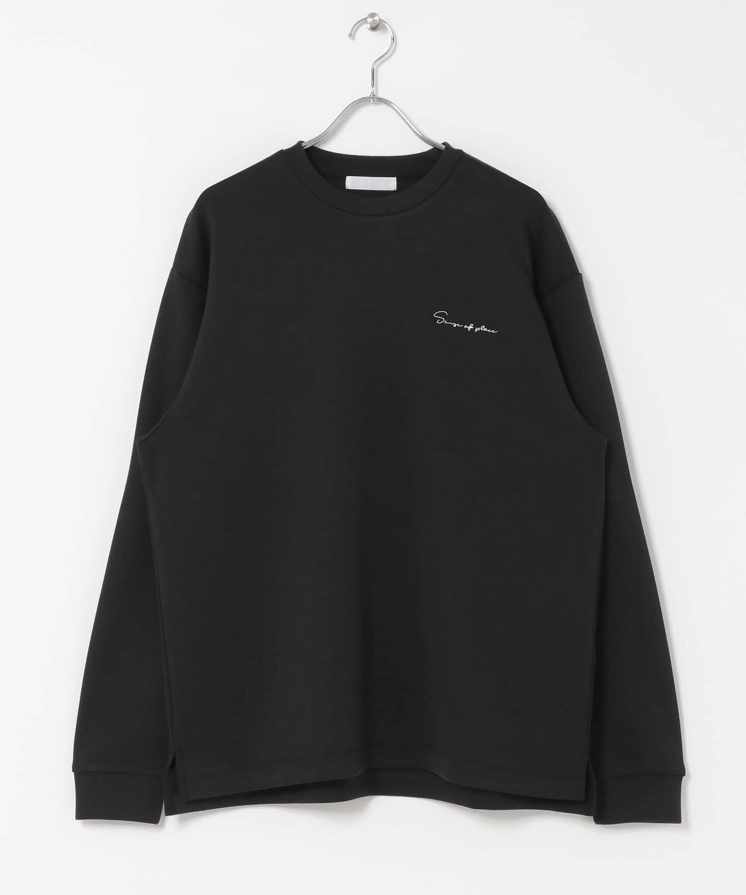 SENSE OF PLACE by URBAN RESEARCH「『一部WEB限定カラー』シシュウダンボールポンチロングTシャツ」|Tシャツ・カットソー|