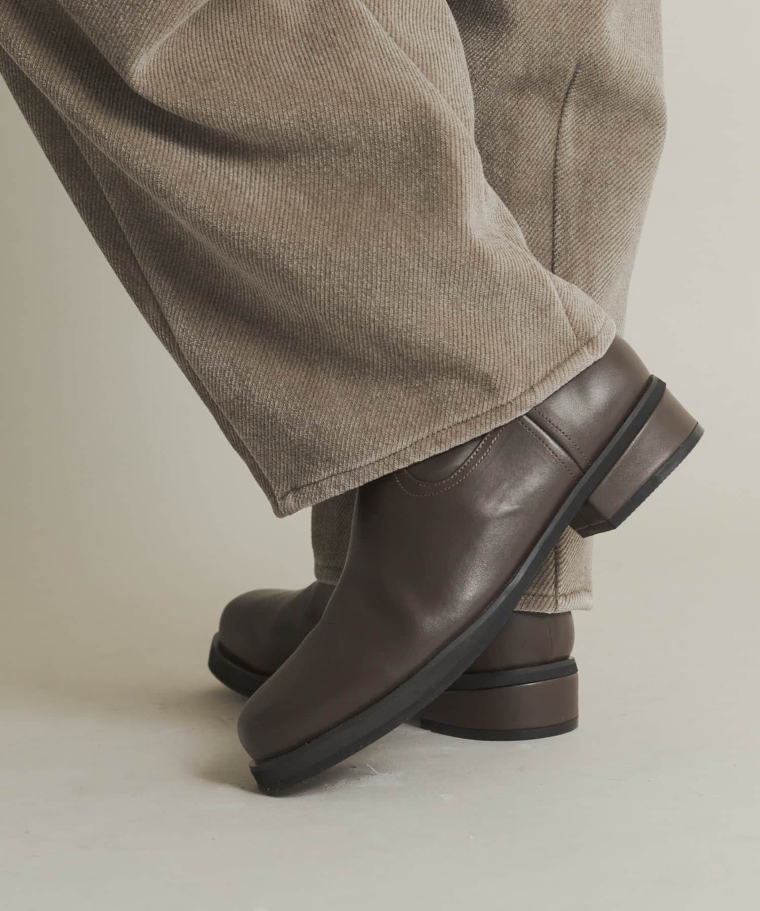 SENSE OF PLACE by URBAN RESEARCH「ラウンドトゥサイドジップブーツ」|ショートブーツ|