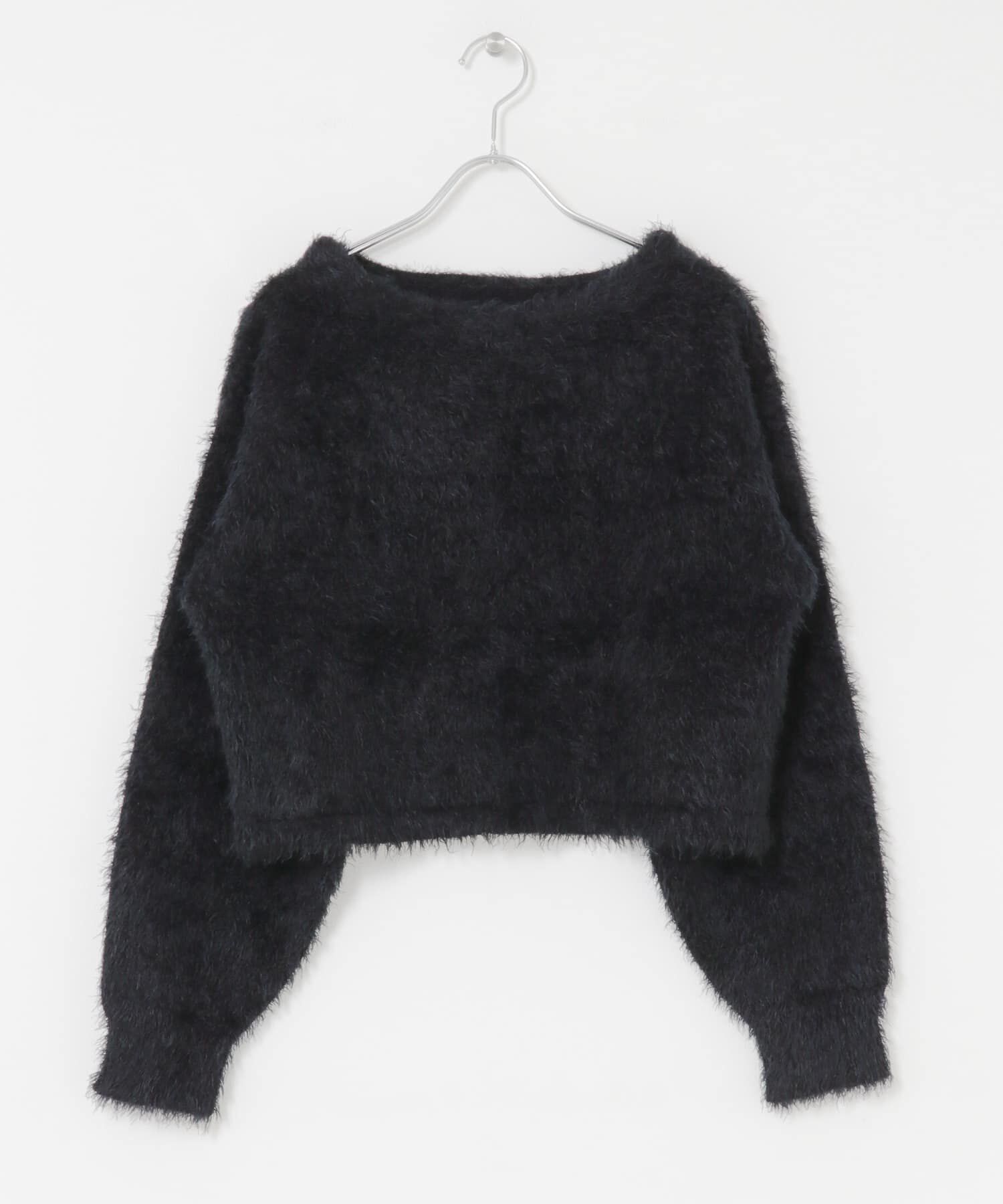 SENSE OF PLACE by URBAN RESEARCH「クロップドシャギーセーター」|ニット・セーター|