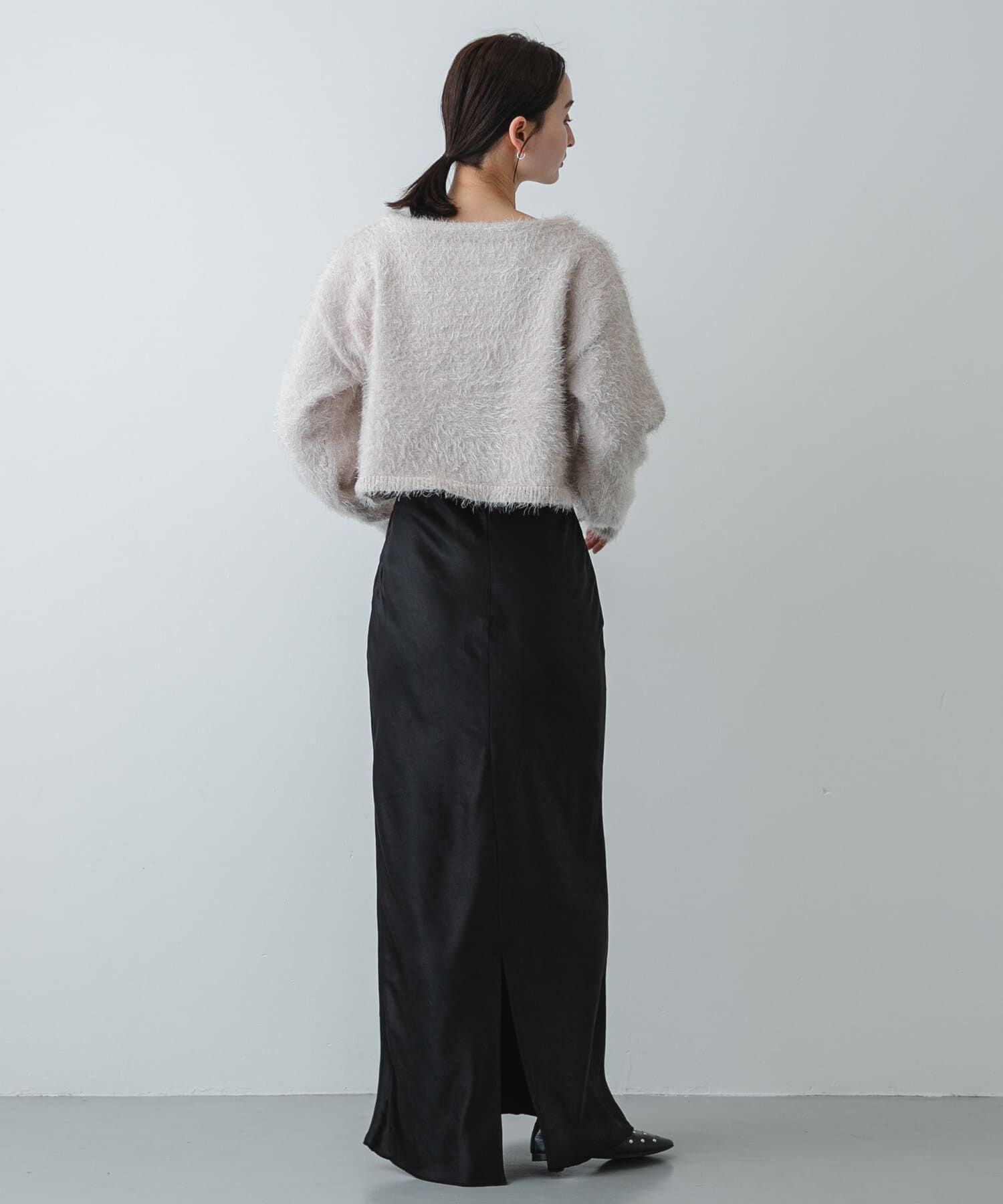 SENSE OF PLACE by URBAN RESEARCH「クロップドシャギーセーター」|ニット・セーター|