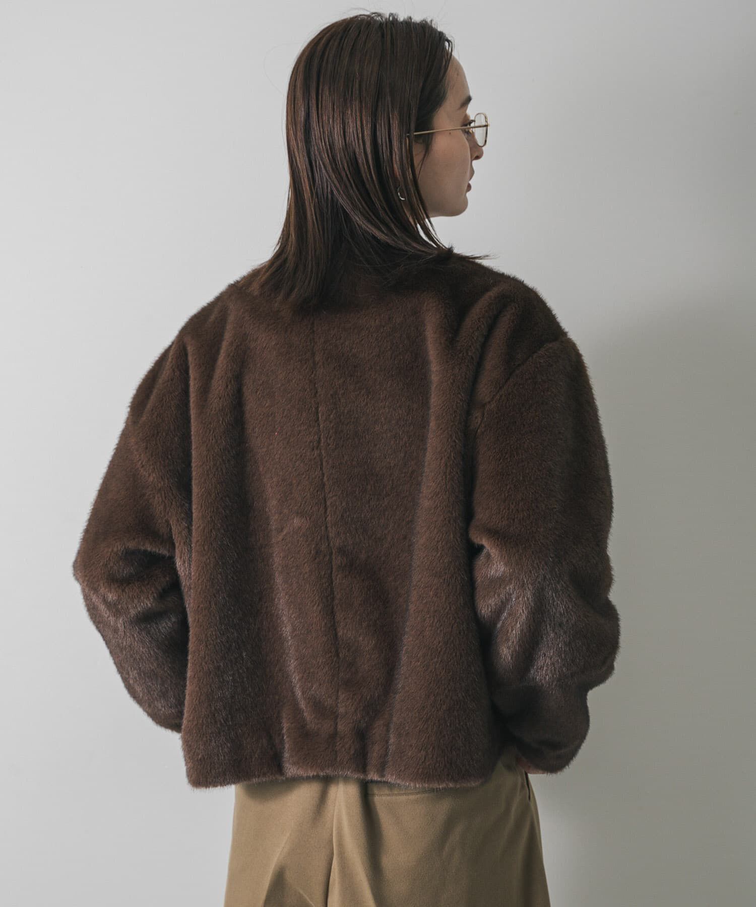 SENSE OF PLACE by URBAN RESEARCH「ファーブルゾン」|ブルゾン・スタジャン|