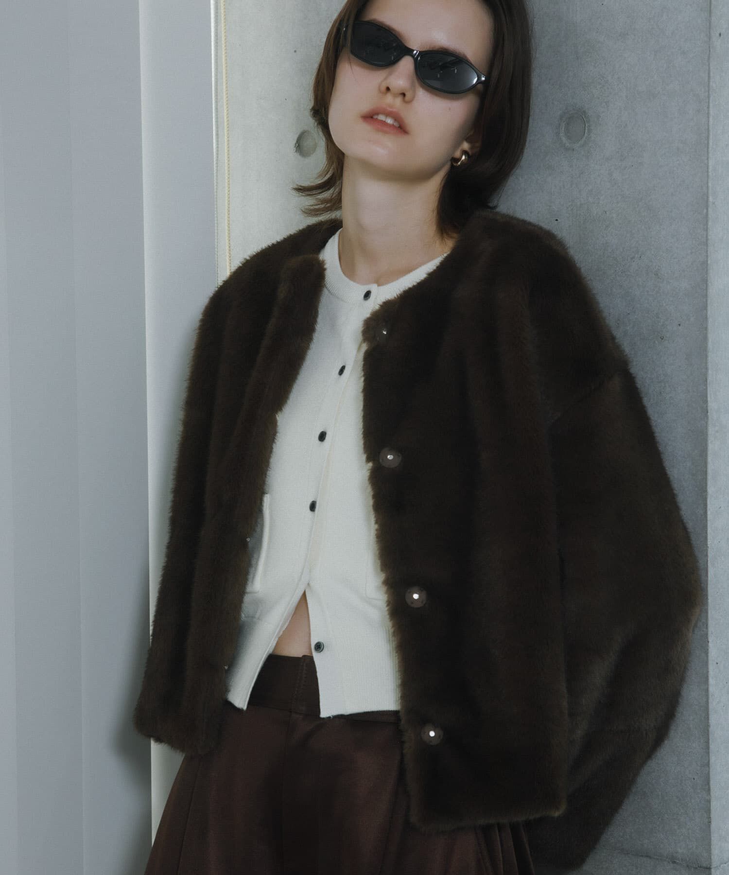 SENSE OF PLACE by URBAN RESEARCH「ファーブルゾン」|ブルゾン・スタジャン|