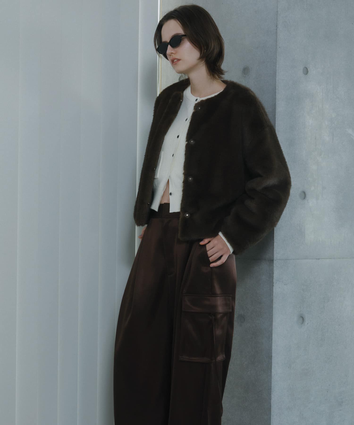 SENSE OF PLACE by URBAN RESEARCH「ファーブルゾン」|ブルゾン・スタジャン|