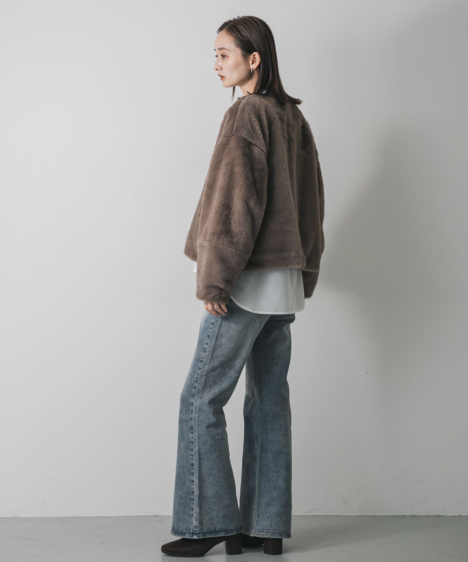 SENSE OF PLACE by URBAN RESEARCH「ファーブルゾン」|ブルゾン・スタジャン|