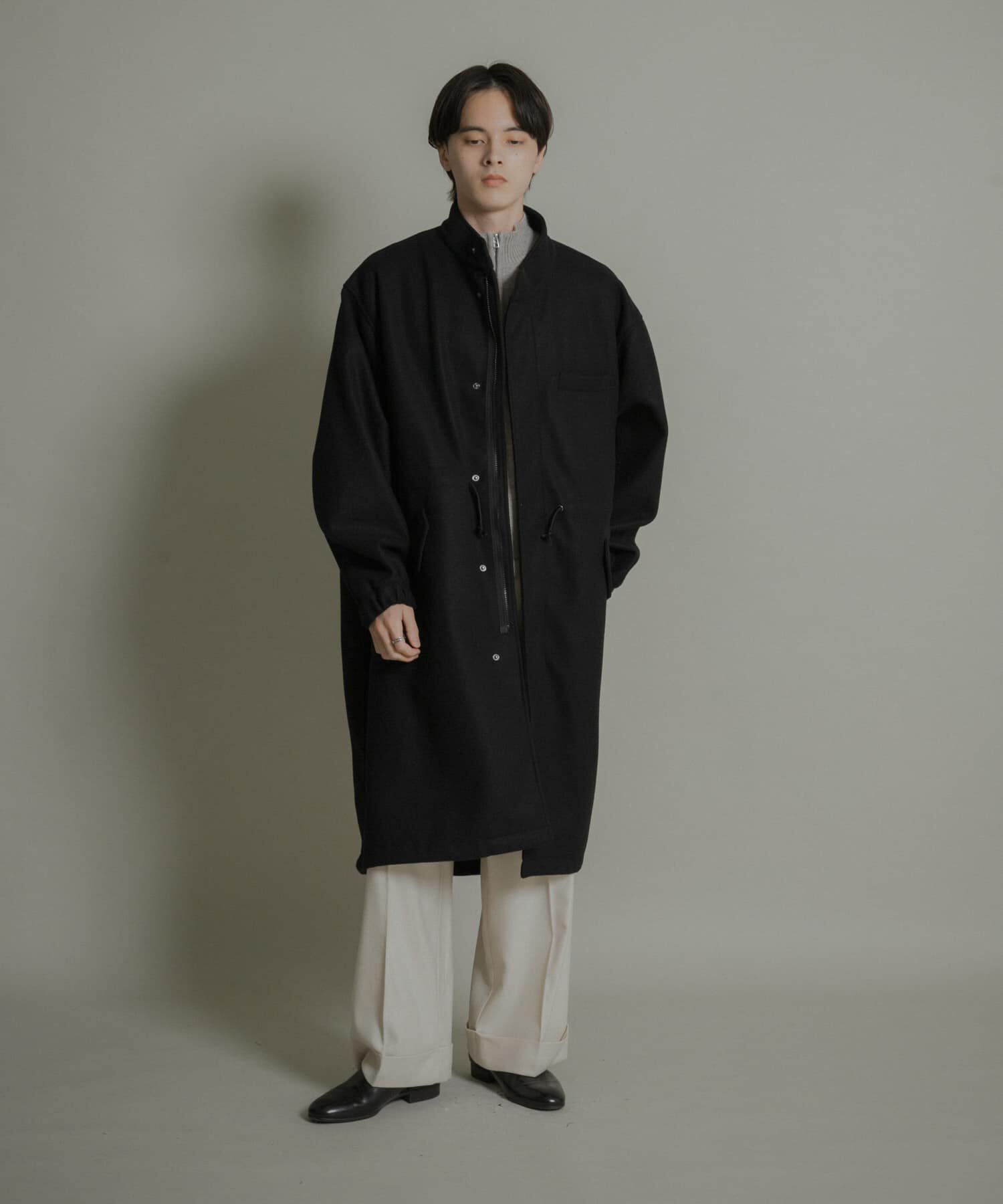 SENSE OF PLACE by URBAN RESEARCH「『UR TECH』 カットメルトンモッズコート」|ミリタリー・モッズコート|