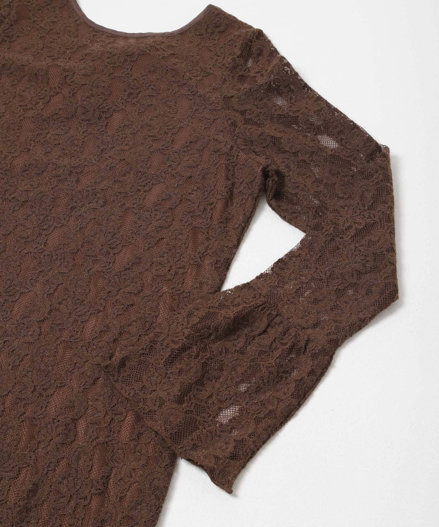 SENSE OF PLACE by URBAN RESEARCH「レースフレアーワンピース」|ワンピース|