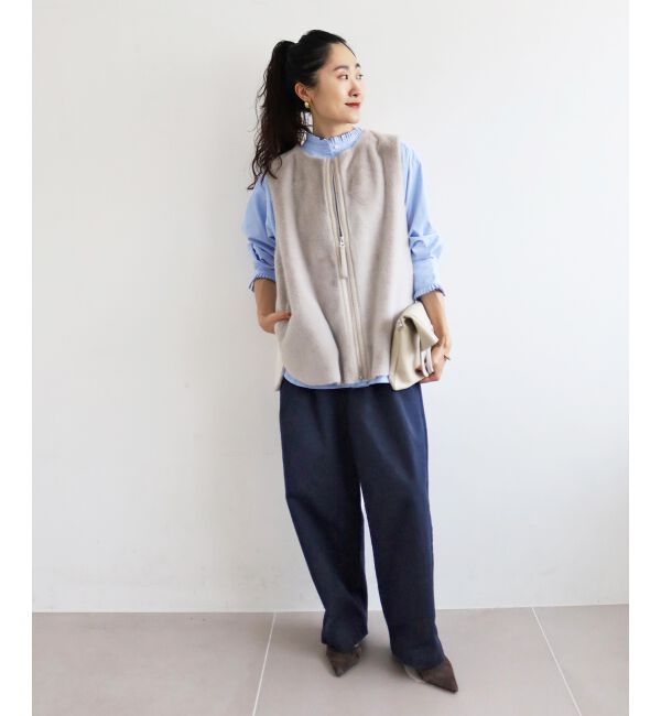  「タックカーブチノパンツ」|チノ|