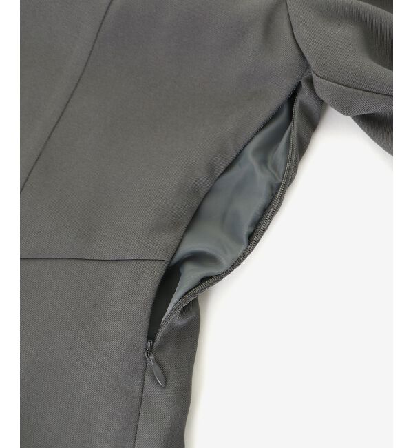  「襟付きレイヤード風ミニワンピース」|ワンピース|