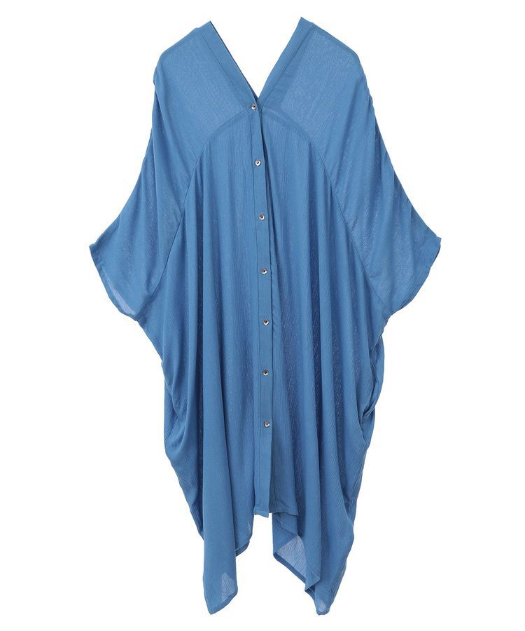 earth music&ecology「レーヨンビッグシャツチュニック」|チュニック|