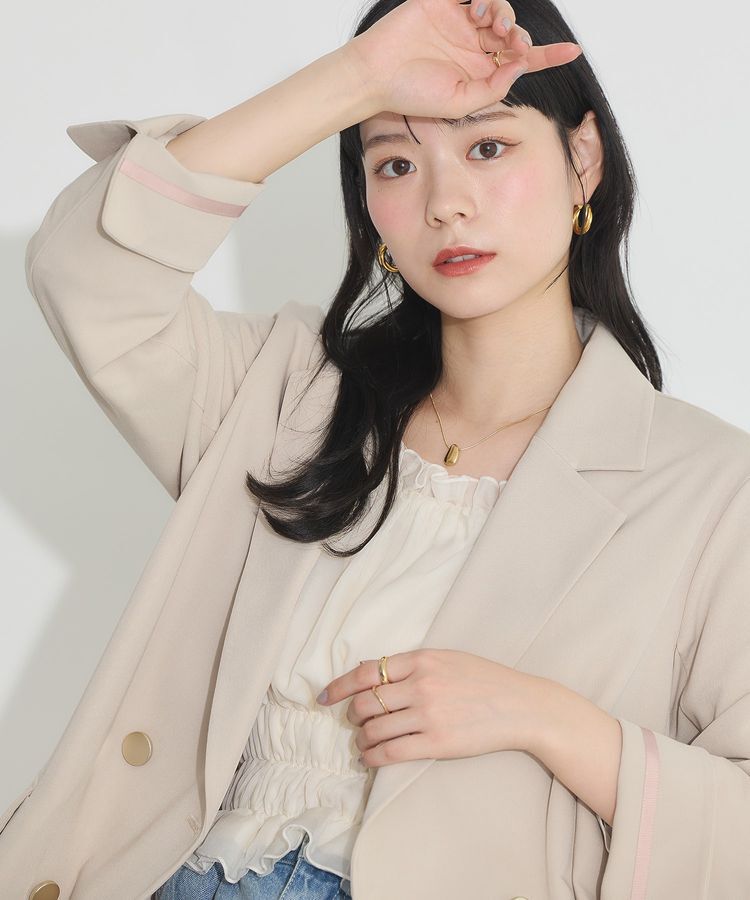 earth music&ecology「ダブルテーラードジャケット」|テーラードジャケット|