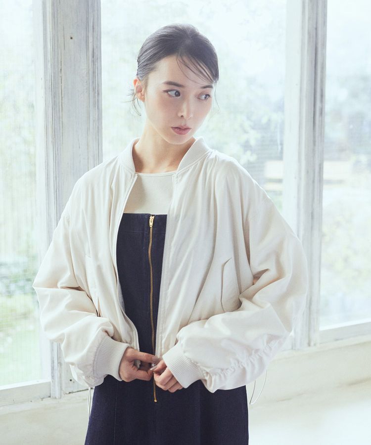 earth music&ecology「リバーシブルMA-1」|ブルゾン・スタジャン|