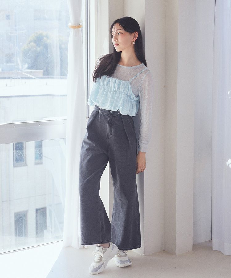 earth music&ecology「ORiental TRaffic グリッタースニーカー」|スニーカー|