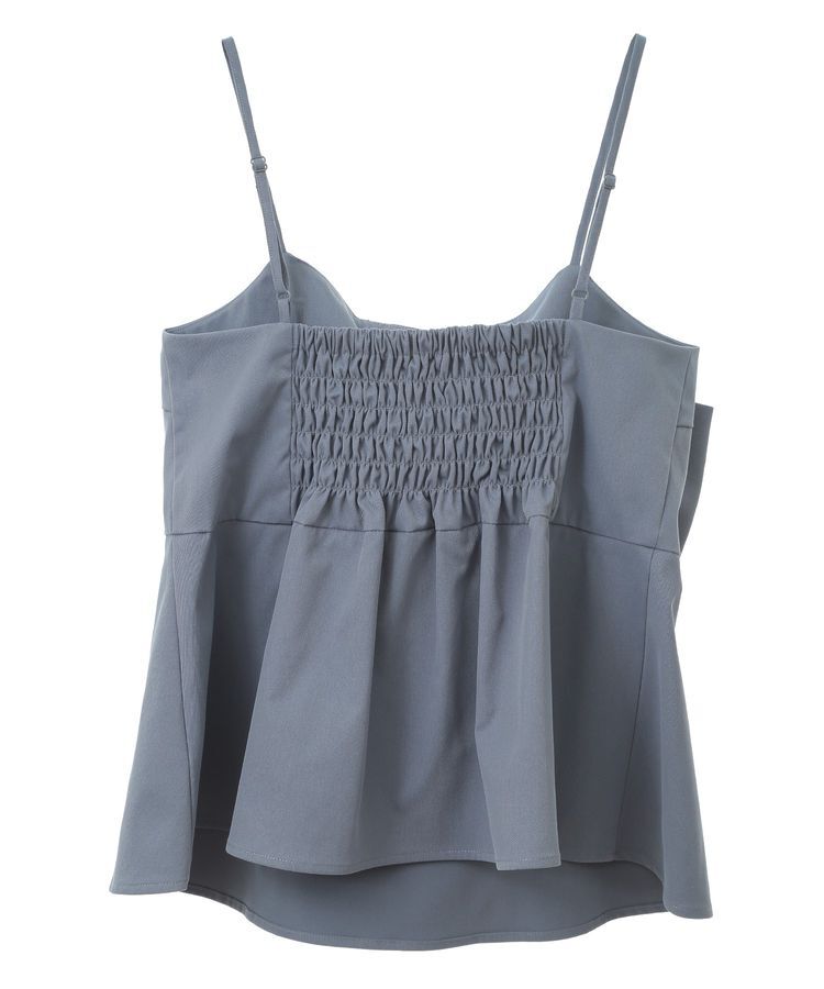 earth music&ecology「フロントリボンビスチェ」|ベスト・ジレ|