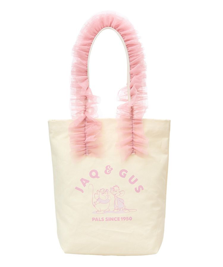 earth music&ecology「シンデレラ/チュールフリルトートバッグ」|トートバッグ|