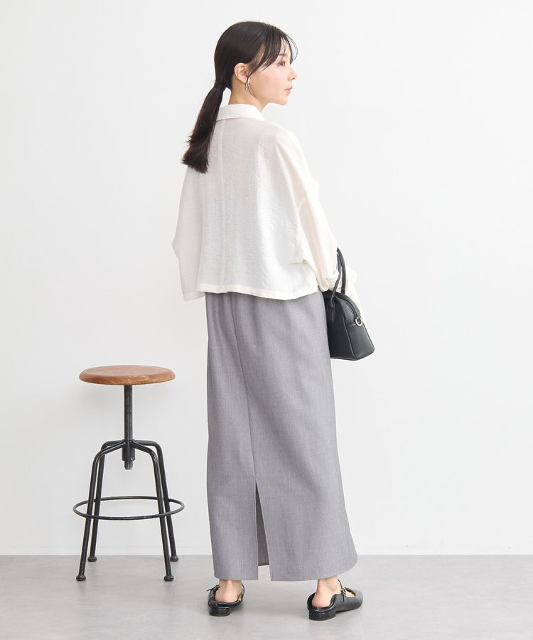 earth music&ecology「Wポケットショートシャツ」|シャツ・ブラウス|