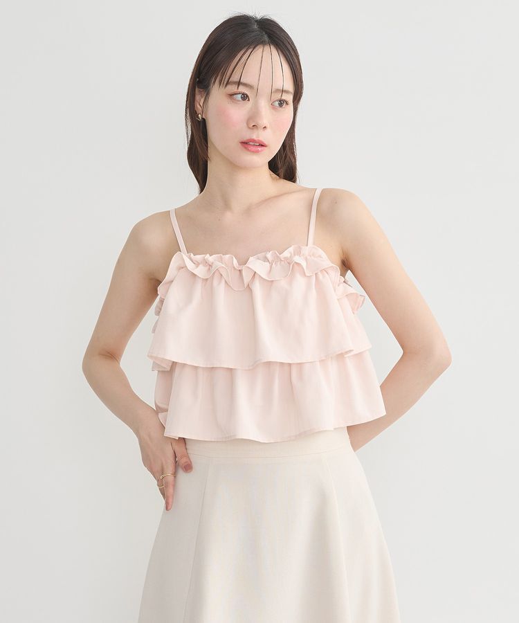 earth music&ecology「ティアードアンサンブルブラウス」|シャツ・ブラウス|