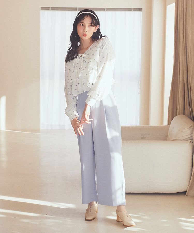 earth music&ecology「ティアードアンサンブルブラウス」|シャツ・ブラウス|