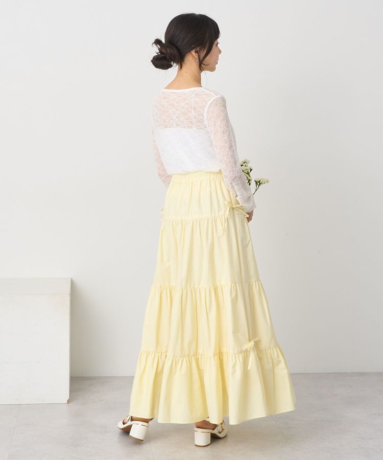 earth music&ecology「シアーレースプルオーバー」|Tシャツ・カットソー|