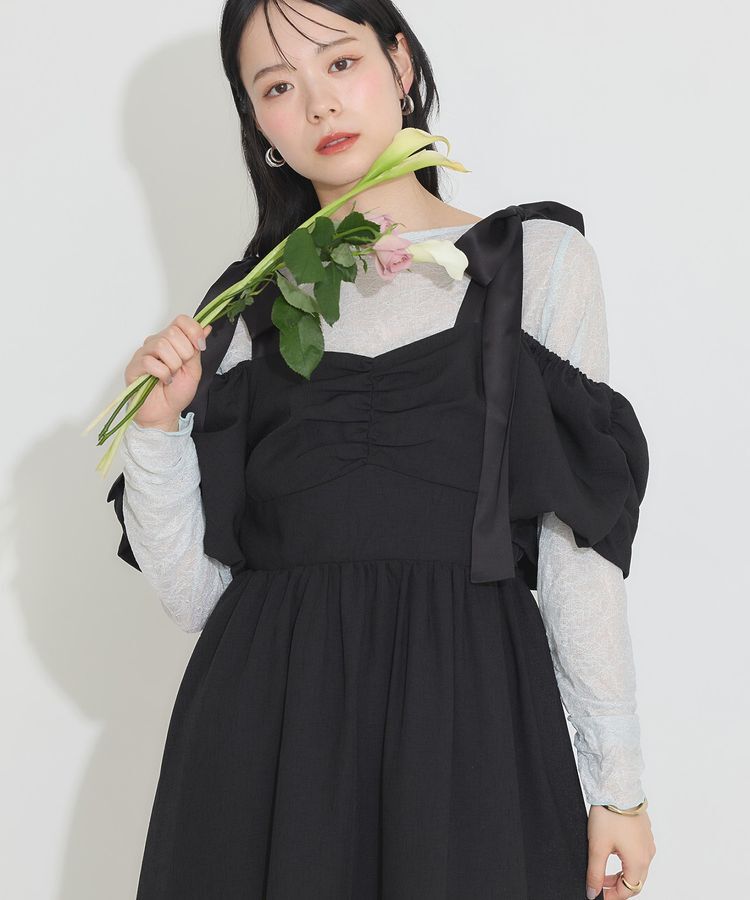 earth music&ecology「シアーレースプルオーバー」|Tシャツ・カットソー|