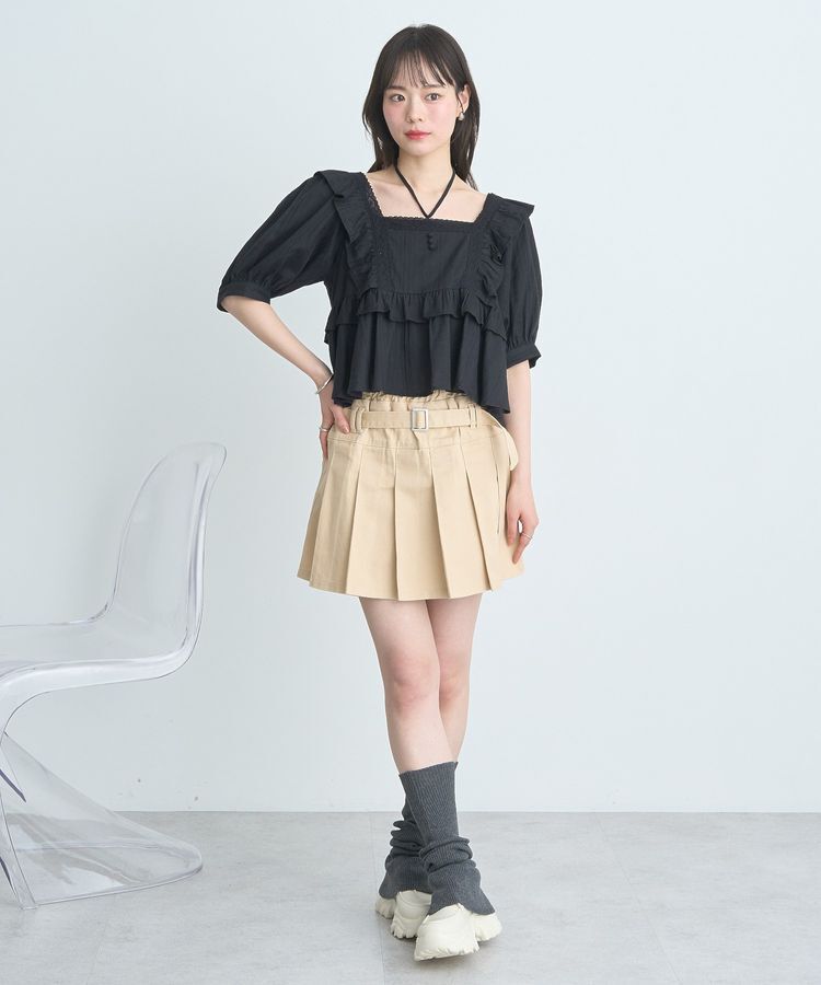 earth music&ecology「コード付きキャミソール」|キャミソール|