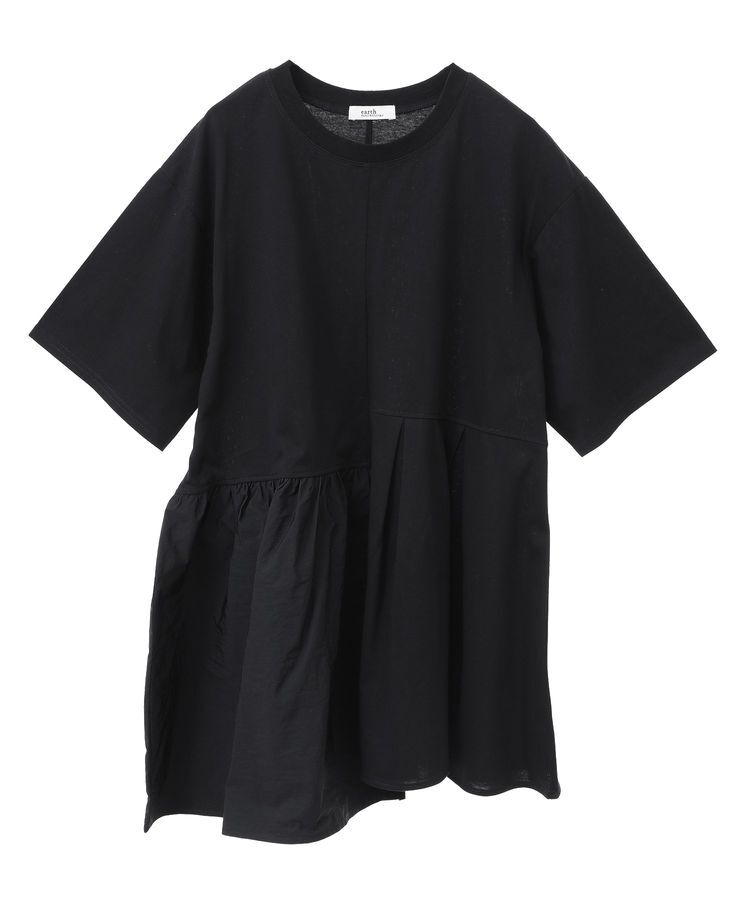 earth music&ecology「ドッキングヘムプルオーバー」|Tシャツ・カットソー|