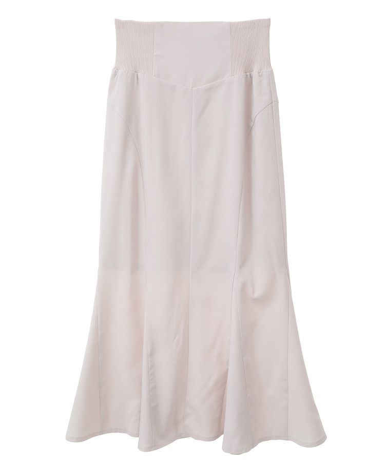 earth music&ecology「サイドリブパネルラインマーメイドスカート」|タイト|