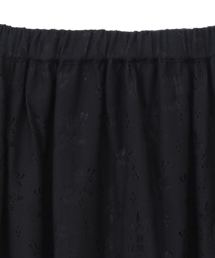 earth music&ecology「透かし花柄フレアスカート」|フレア|