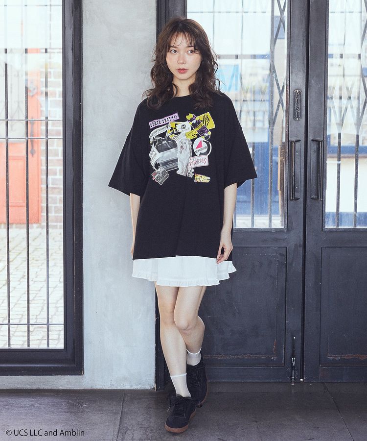 earth music&ecology「Back to the Future/emae bigT」|Tシャツ・カットソー|