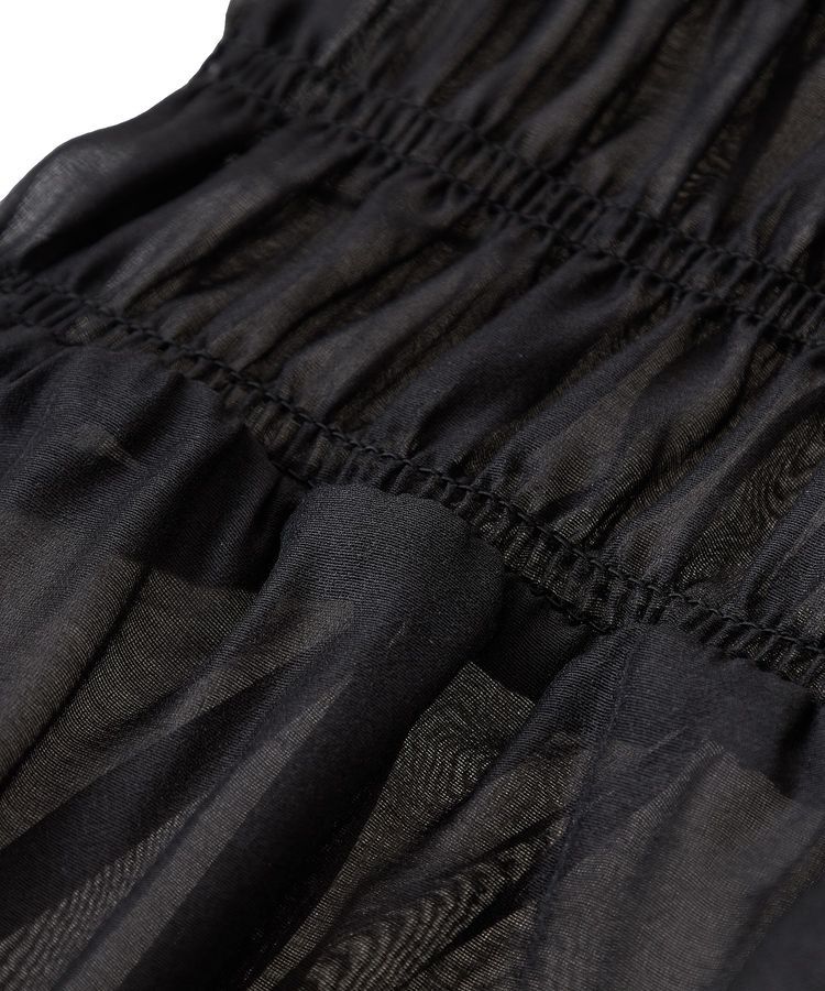 earth music&ecology「ダブルフリルノースリブラウス」|シャツ・ブラウス|