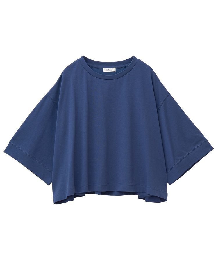 earth music&ecology「バックギャザーTee」|Tシャツ・カットソー|