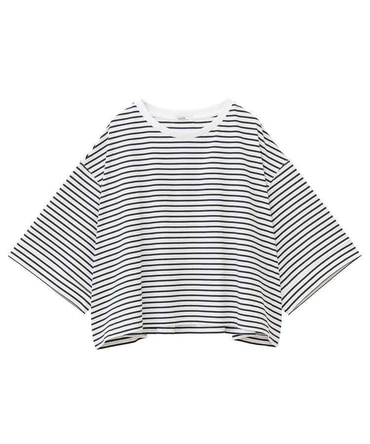 earth music&ecology「バックギャザーTee」|Tシャツ・カットソー|