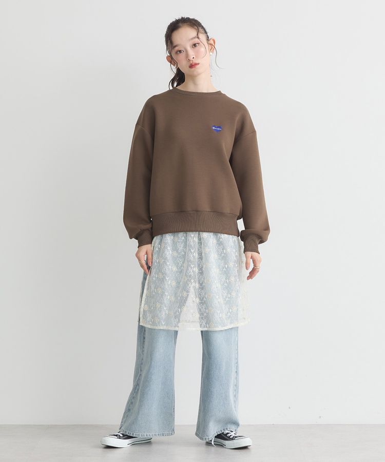 earth music&ecology「Chaｍpion&times;emaeポンチハートスウェット」|スウェット・ジャージ|