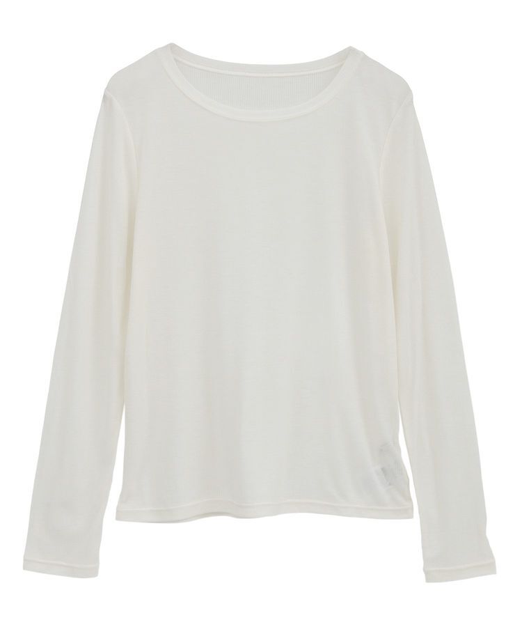 earth music&ecology「クルーネックシアーテレコプルオーバー」|Tシャツ・カットソー|