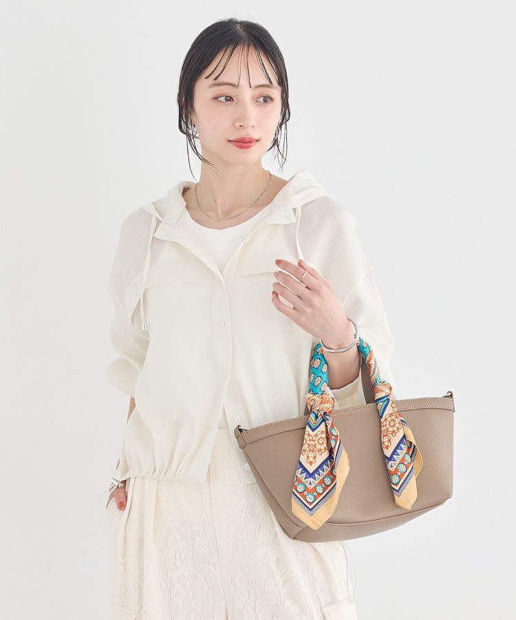 earth music&ecology「スカーフSET 2WAYミニトートバッグ」|トートバッグ|