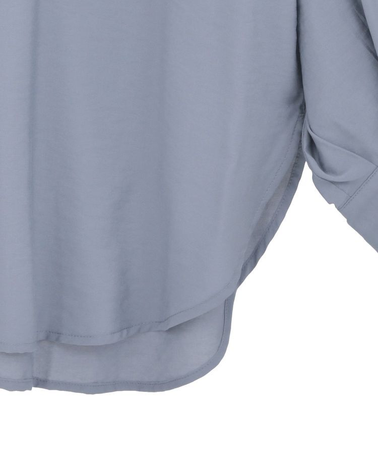 AMERICAN HOLIC「シアーバックギャザーリボンシャツ」|シャツ・ブラウス|