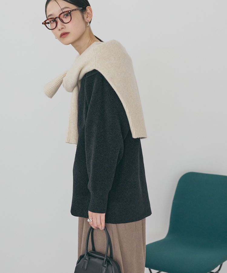 AMERICAN HOLIC「【選べる丈】モールニットプルオーバー」|ニット・セーター|