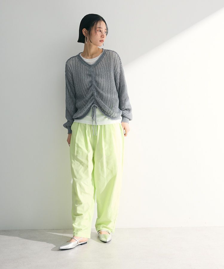 armonia「SET2点２wayシャーリングニット+インナー」|ニット・セーター|