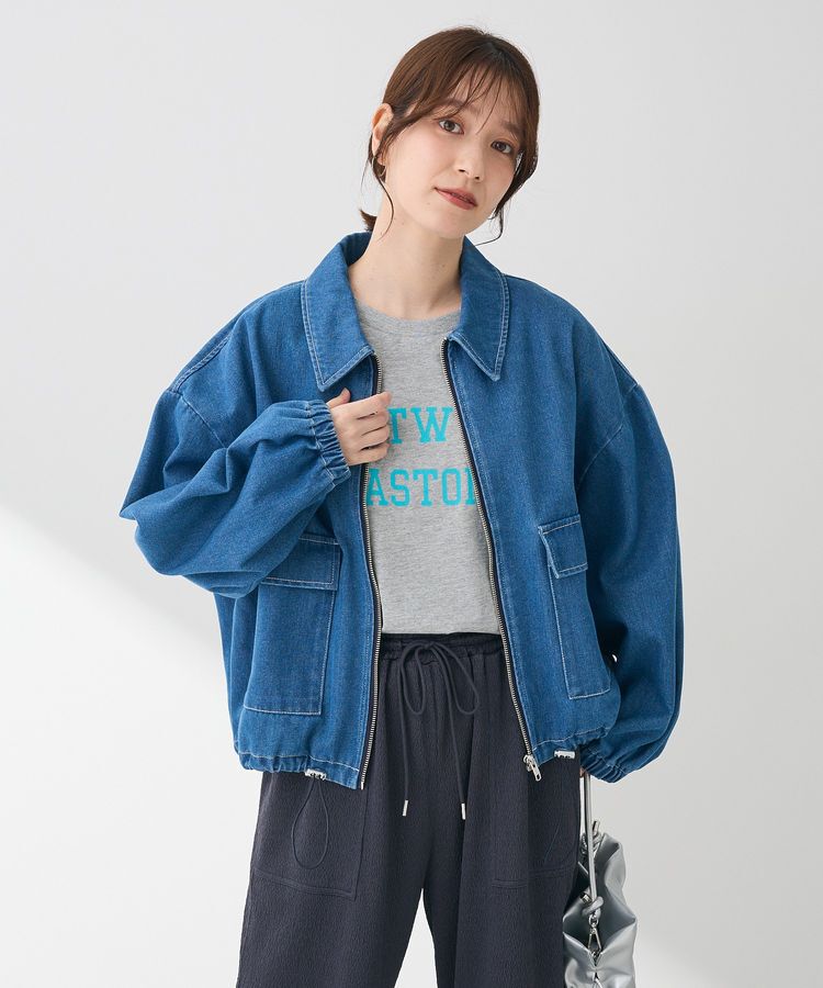 Green Parks「汗染み防止カレッジロゴボックスTシャツ」|Tシャツ・カットソー|