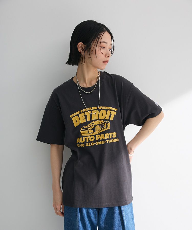 Green Parks「■RUSSELL プリントショートスリーブTEE」|Tシャツ・カットソー|