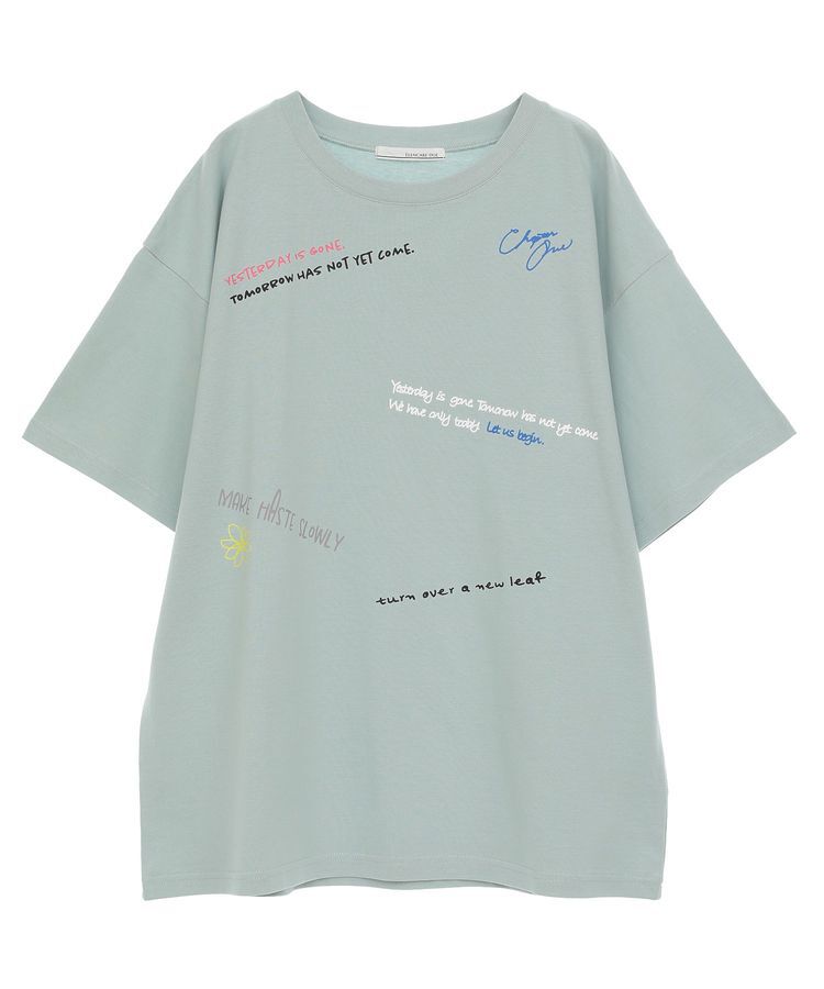 Green Parks「・ELENCARE DUE イロイロロゴptTEE」|Tシャツ・カットソー|