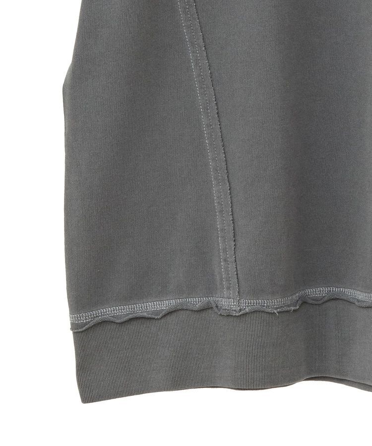 armonia「ピグメント裏毛切りっぱなしチュニック」|チュニック|