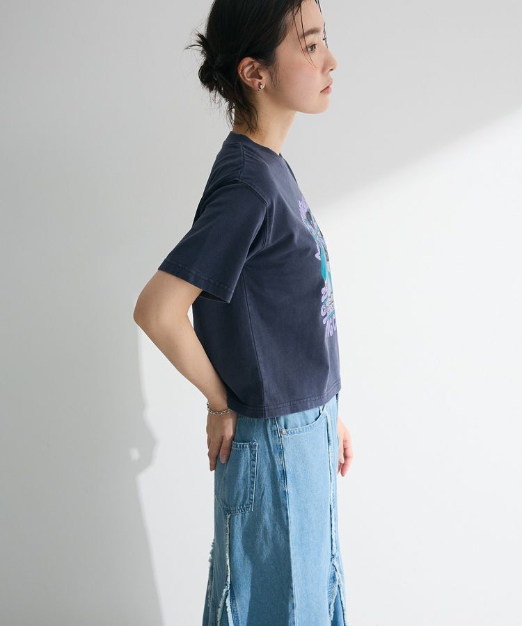 Green Parks「・DOUBLE FLAGS ヴィンテージライクプリントT」|Tシャツ・カットソー|